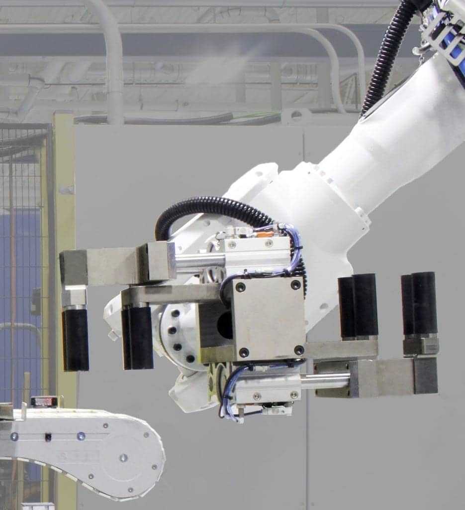 Techni Waterjet CNC automation robotic arm