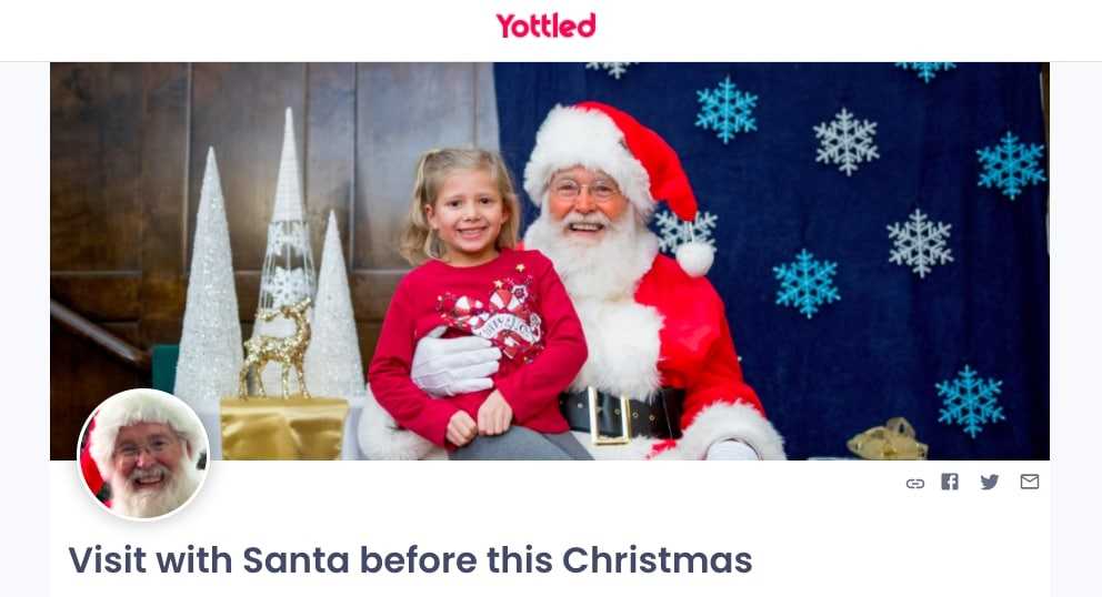 Where to see santa deals 2020 near me