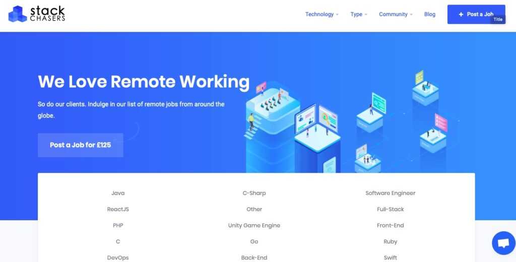 StackChasers, remote development jobs, UK tech jobs remote, US tech jobs remote