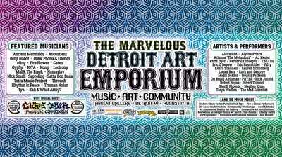 Detroit Art Emporium Invites You To A Multimedia Art Festival Saturday August 17