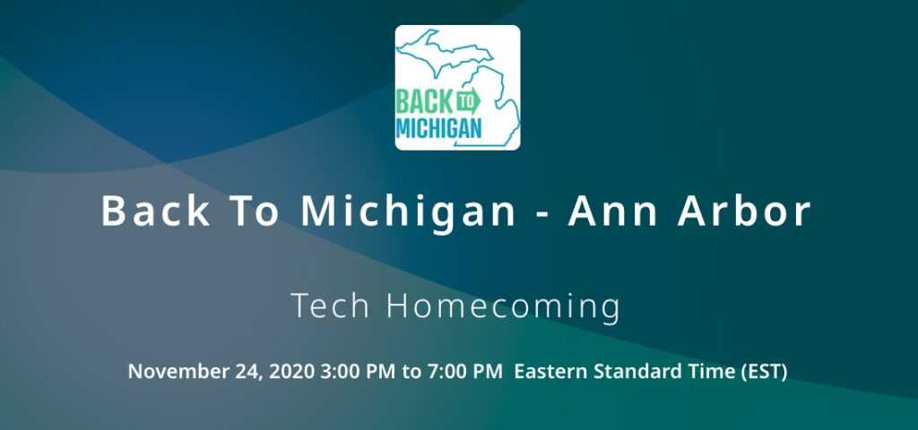 Tech Homecoming, tech hiring 2020, tech virtual job fair 2020, Ann Arbor tech recruiting, Ann Arbor SPARK