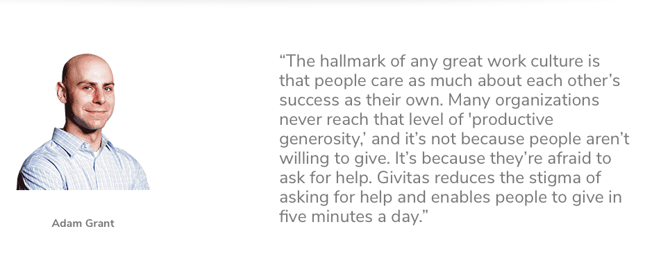 Give and Take, Givitas, Larry Freed, Ann Arbor SPARK, Adam Grant, Ann Arbor tech
