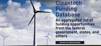 Find Climate Business Funding with the CleanTech Funding Database