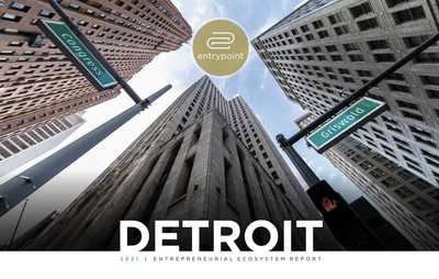 State of Detroit's Entrepreneurial Community: $800 million, 333% Increase in Capital, Attracted by Tech Startups