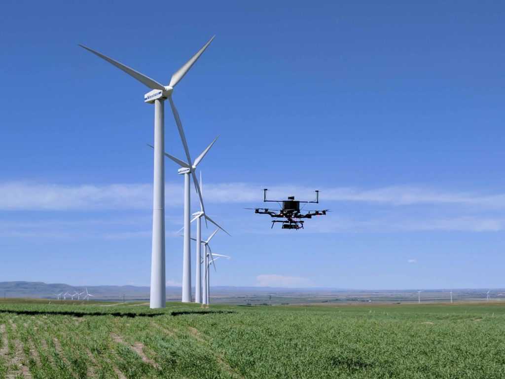 SkySpecs drone inspection wind turbine