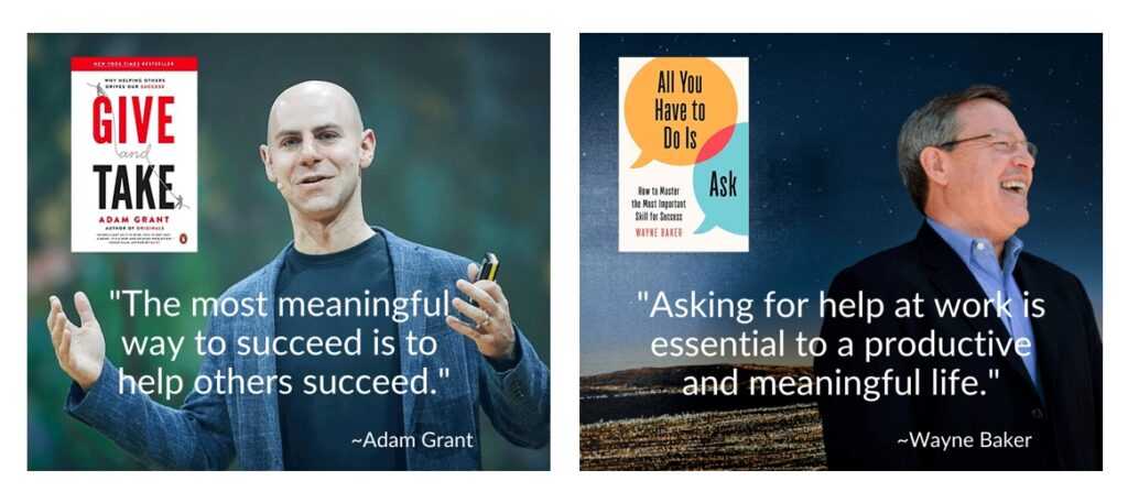 Givitas, Give and Take, Adam Grant, Larry Freed