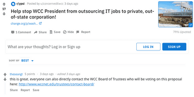WCC IT Outsourcing Scandal & How You Can Get Involved
