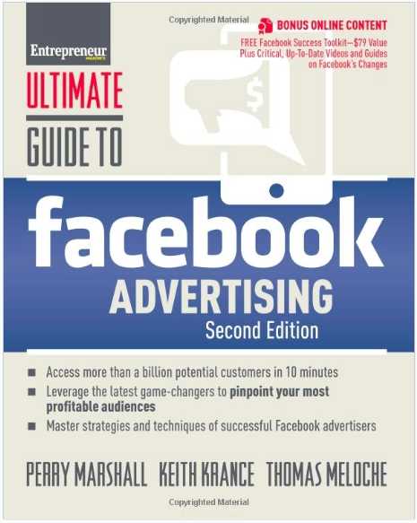 Tom Meloche, Facebook advertising book